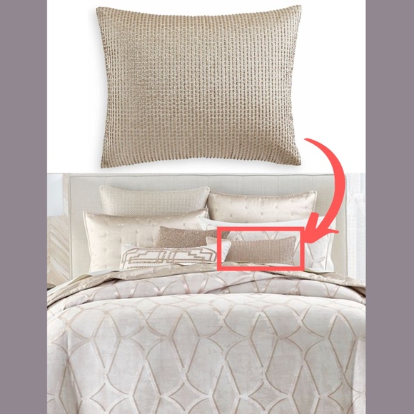 NEW Beaded Decorative Pillow for Hudson‎ Park Connettiva [ 20 X 16 In ] - Picture 12 of 12